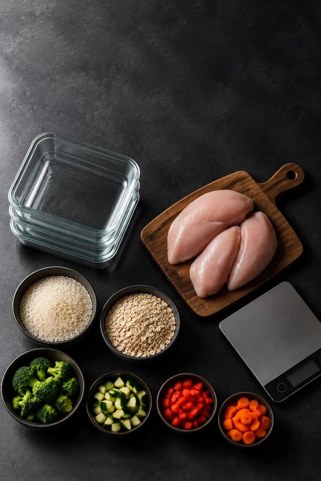 Portada de la guía de meal prep