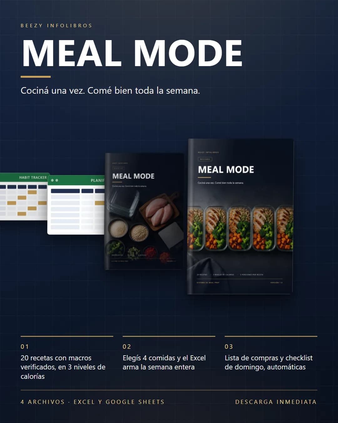 Portada del recetario Meal Mode