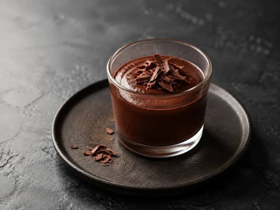 Mousse aireada de chocolate y ricota